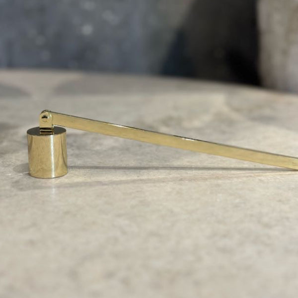 Antiqued Gold Candle Snuffer