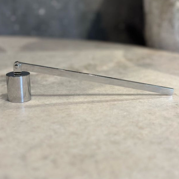 Antiqued Silver Candle Snuffer