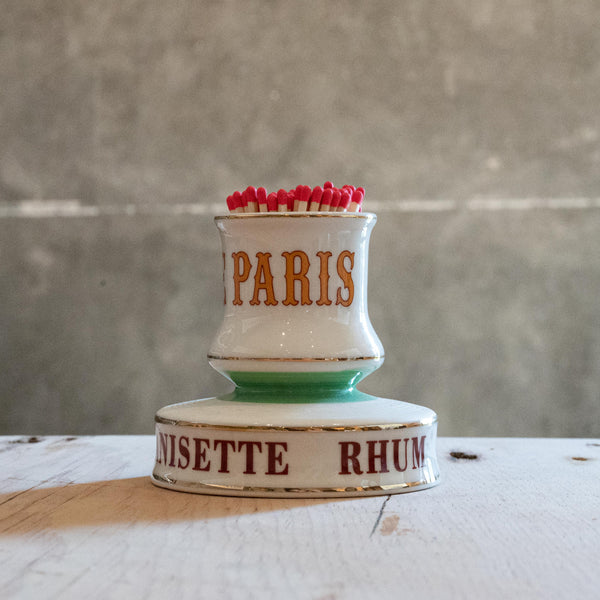 French Café Ceramic Match Striker