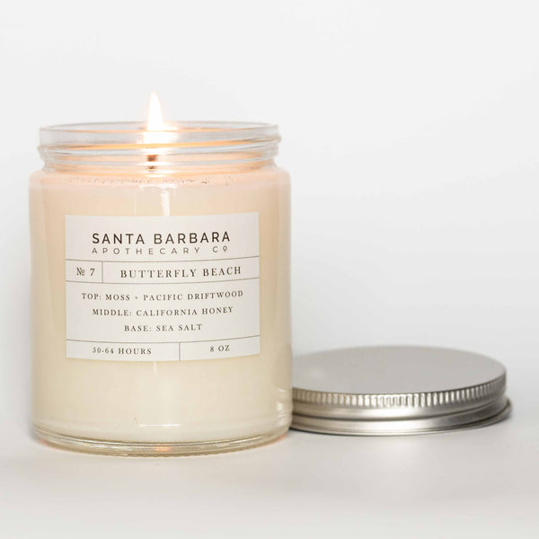 № 7 Butterfly Beach Candle - 8 Oz.