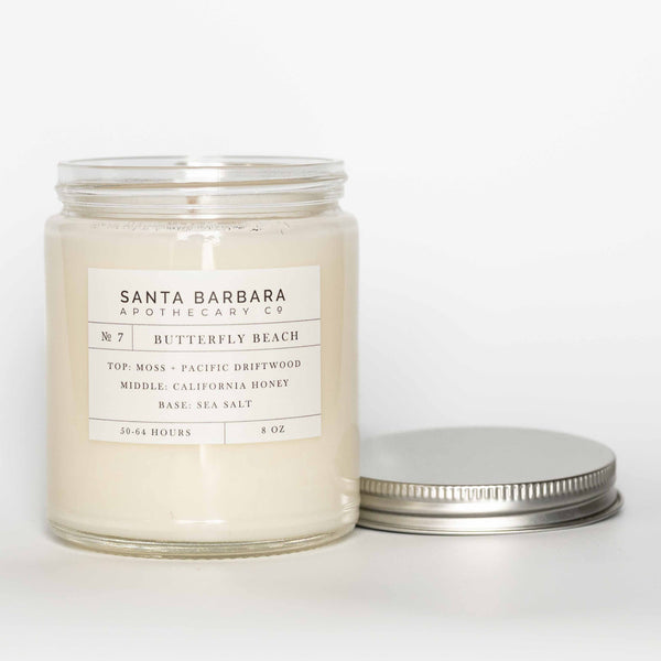 № 7 Butterfly Beach Candle - 8 Oz.
