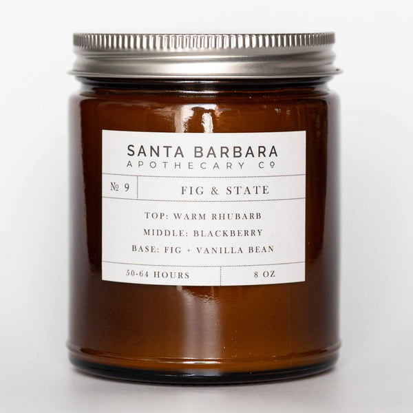 № 9 Fig & State Candle - 8 Oz.